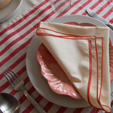 Table runner - Pink stripe