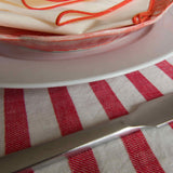 Napkins - Pink stripe