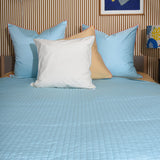 Bedspread - Pale blue