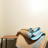 Bedspread - Pale blue