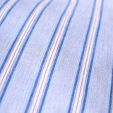 Cotton percale Baby and Junior bedding - Blue striped