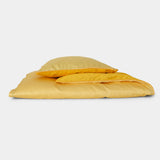 Cotton satin Junior bedding - Yellow