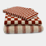 Check Håndklæder - Cinnamon (70x140 cm)