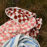 Check Håndklæder - Cinnamon (70x140 cm)