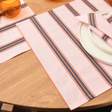 Bordløber - Pink stripe